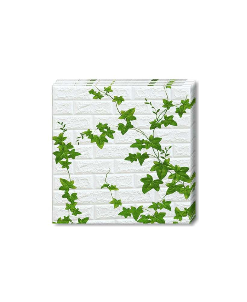 2 lei Buc /Set 100 Panou De Perete 3D Autoadeziv Din Spuma Moale 5mm Grosime