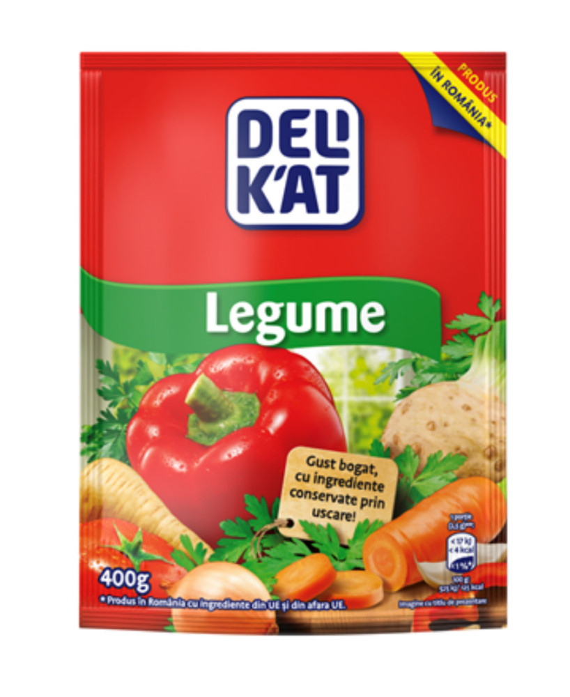 DeliKat legume-500 Gr- Baza pentru Mancare