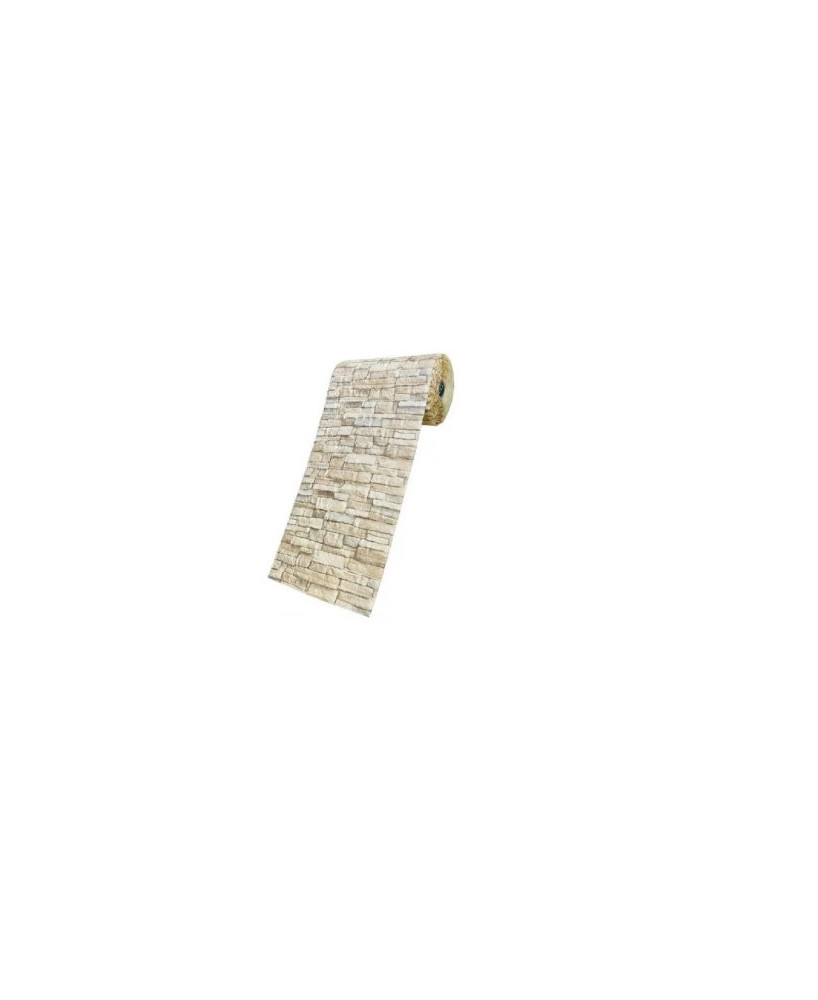 set 4 role Autoadeziv Cu Aspect De Piatra Naturala 10 Metri X45 Cm -Rezistent La Apa-Spalare Usoara