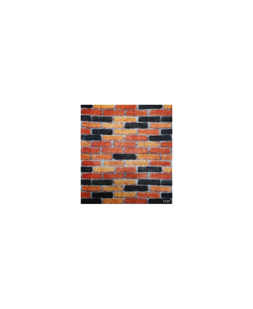 Set 10 Panou De Perete 3D Autoadeziv Din Spuma Moale 77x70 Cm
